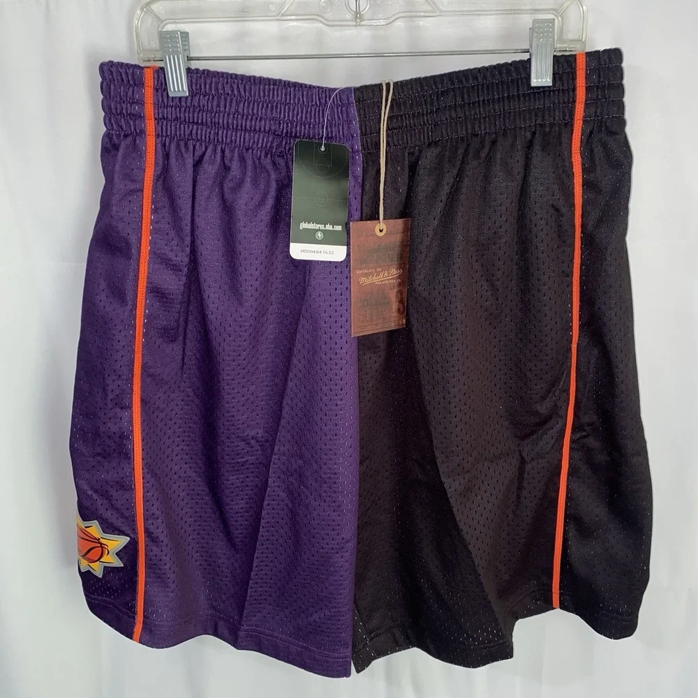 NWT Mitchell & Ness Phoenix Suns 2001 Split Swingman Shorts Mens XL